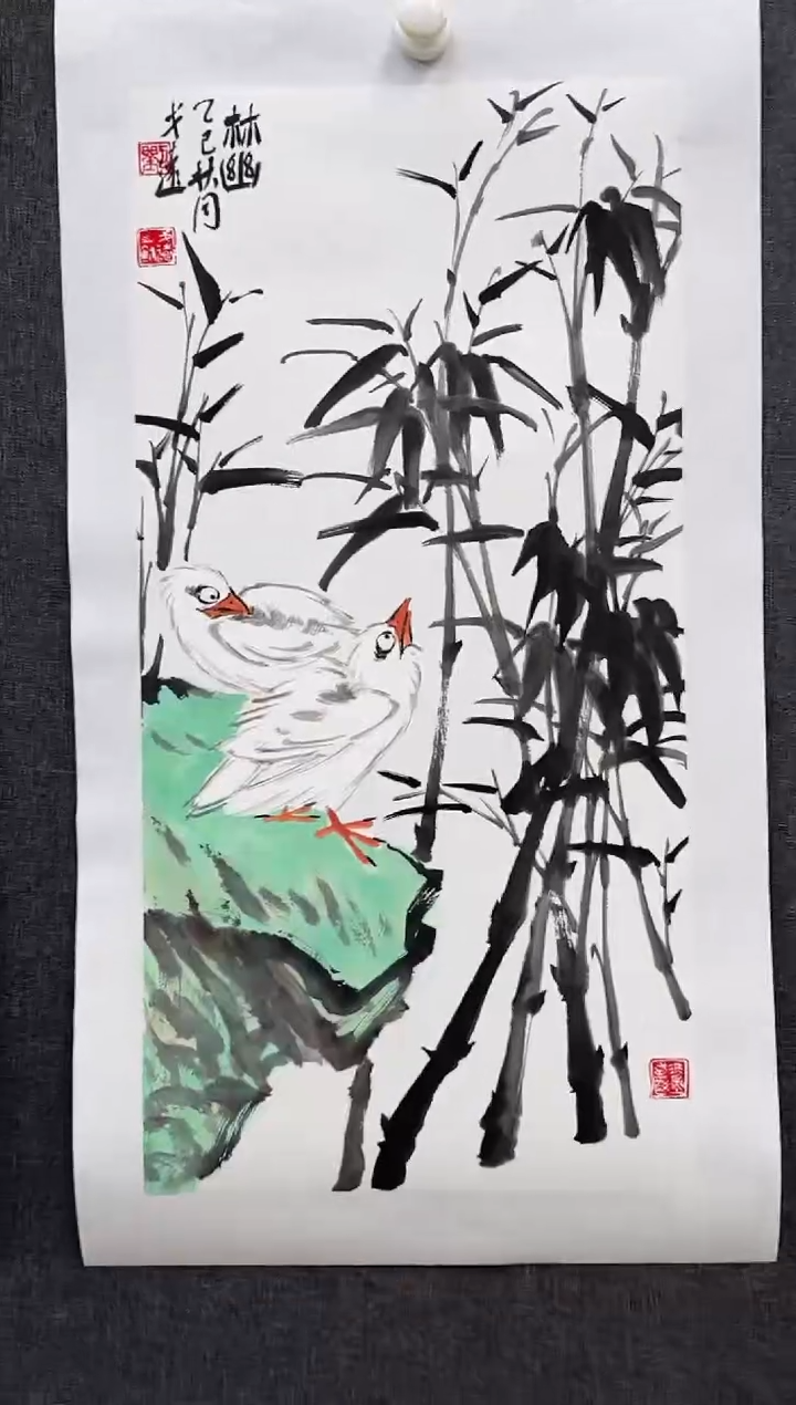 国画戈老师国画作品
