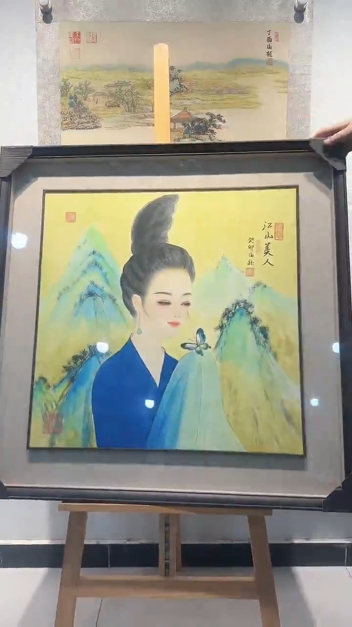 【闪购商品】国画伯龙手绘国画