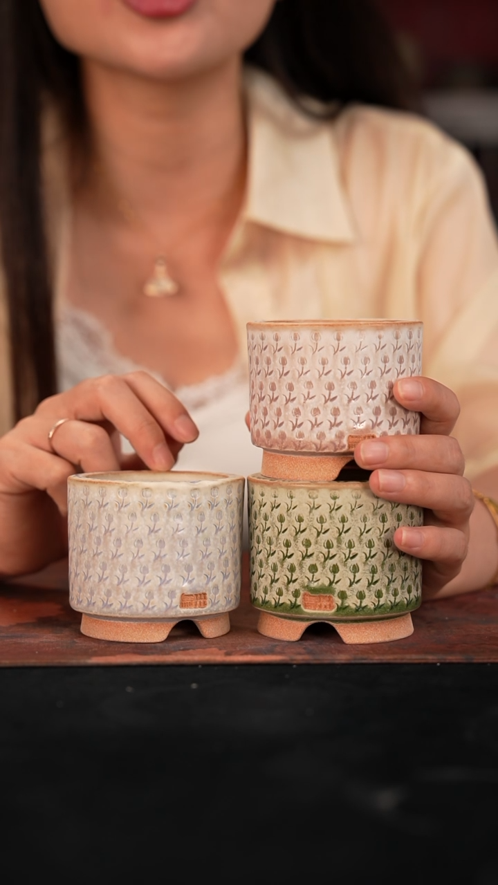 6-22-009花盆口径6混发一个