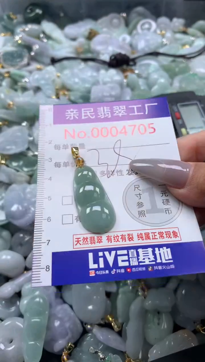 颈饰未镶嵌翡翠4705