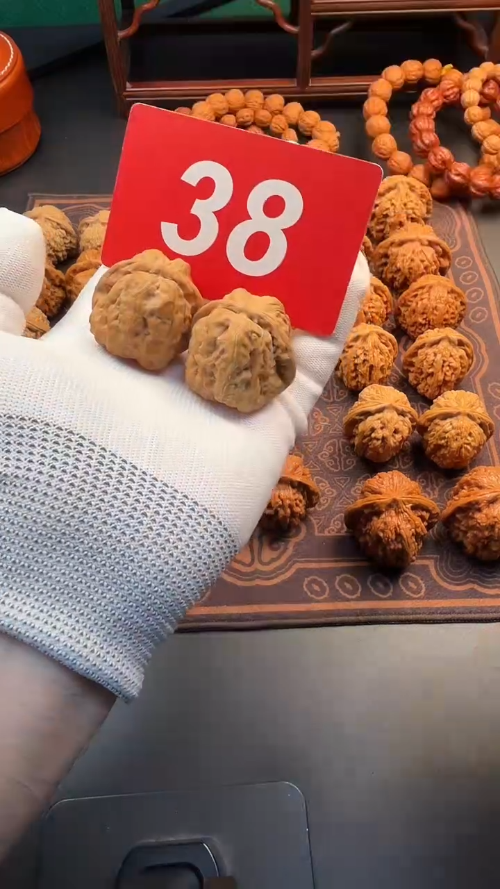 把件文玩核桃36延庆蛤蟆头