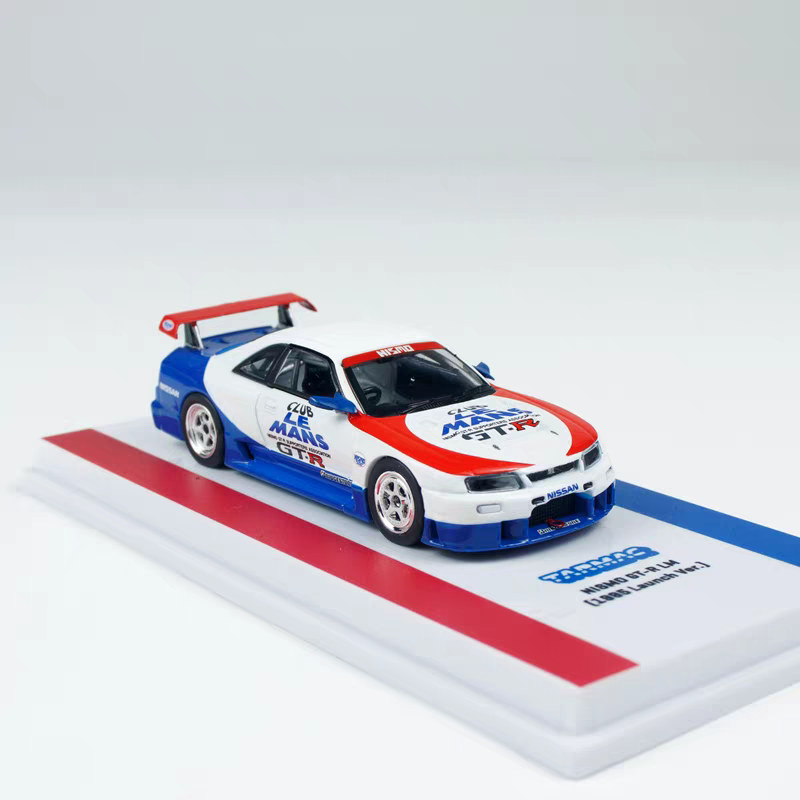 TW 1:64 NISMO GTR LM Test Car 合金汽车模型 勒芒测试车 成品