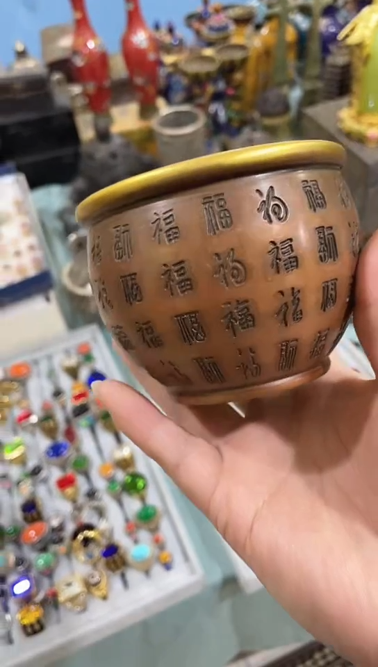 【闪购商品】摆件宫廷影视老旧工艺摆件