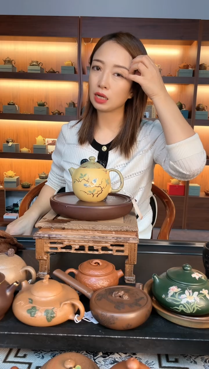 茶壶紫砂段泥胶泥喜上眉梢龙蛋