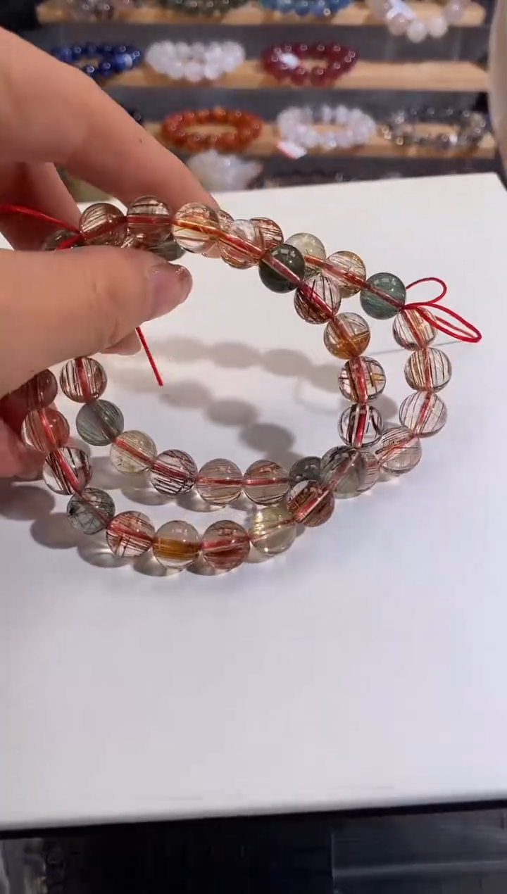 【闪购商品】水晶手链未镶嵌9mm多样性发一