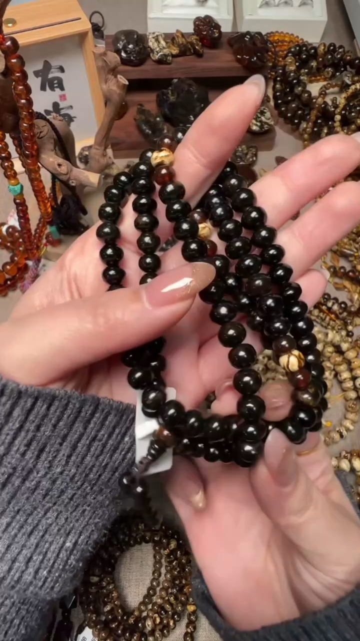 【闪购商品】琥珀手链未镶嵌抚顺琥珀