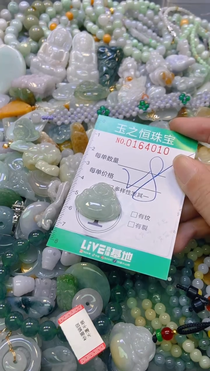 颈饰未镶嵌翡翠闪购0164010