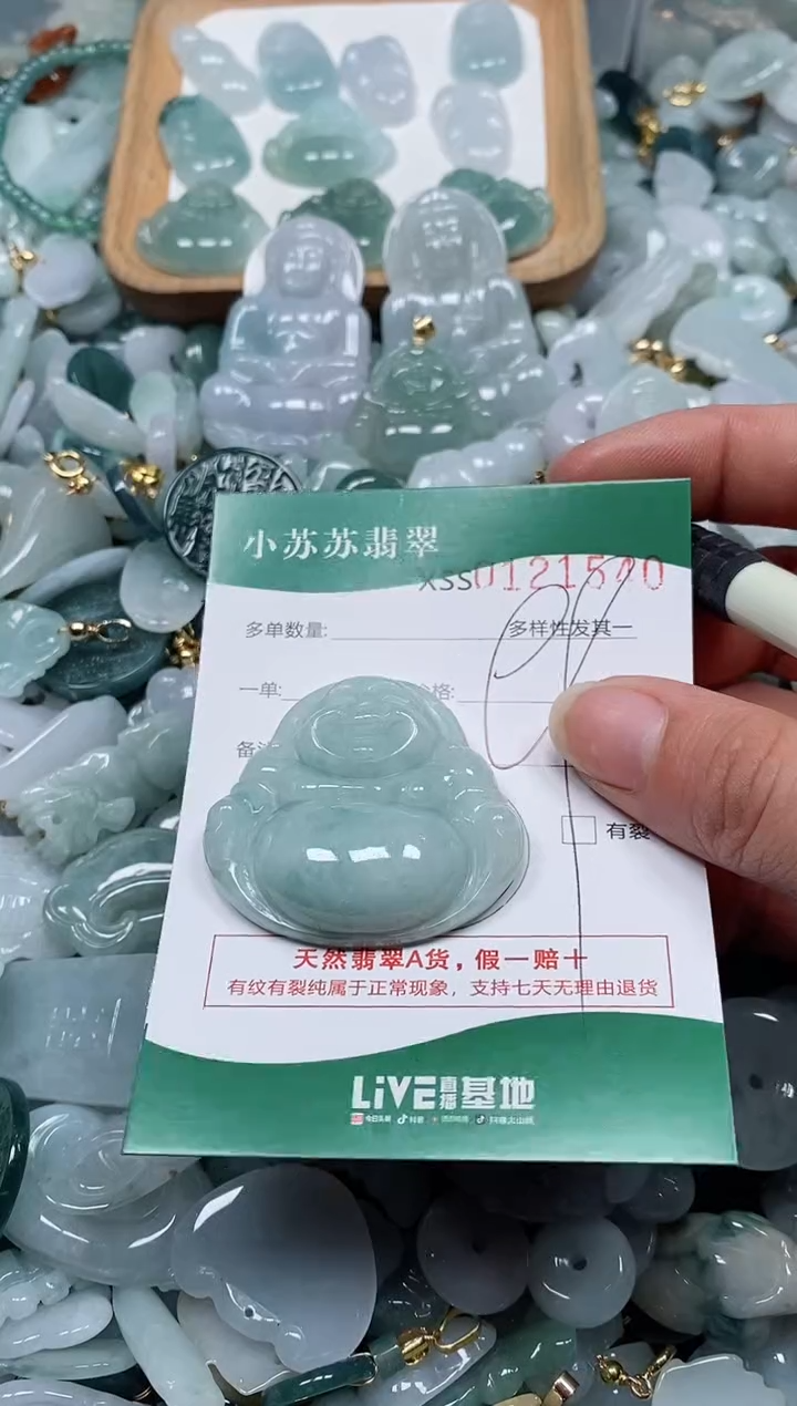 【闪购商品】翡翠颈饰未镶嵌闪购商品0121540