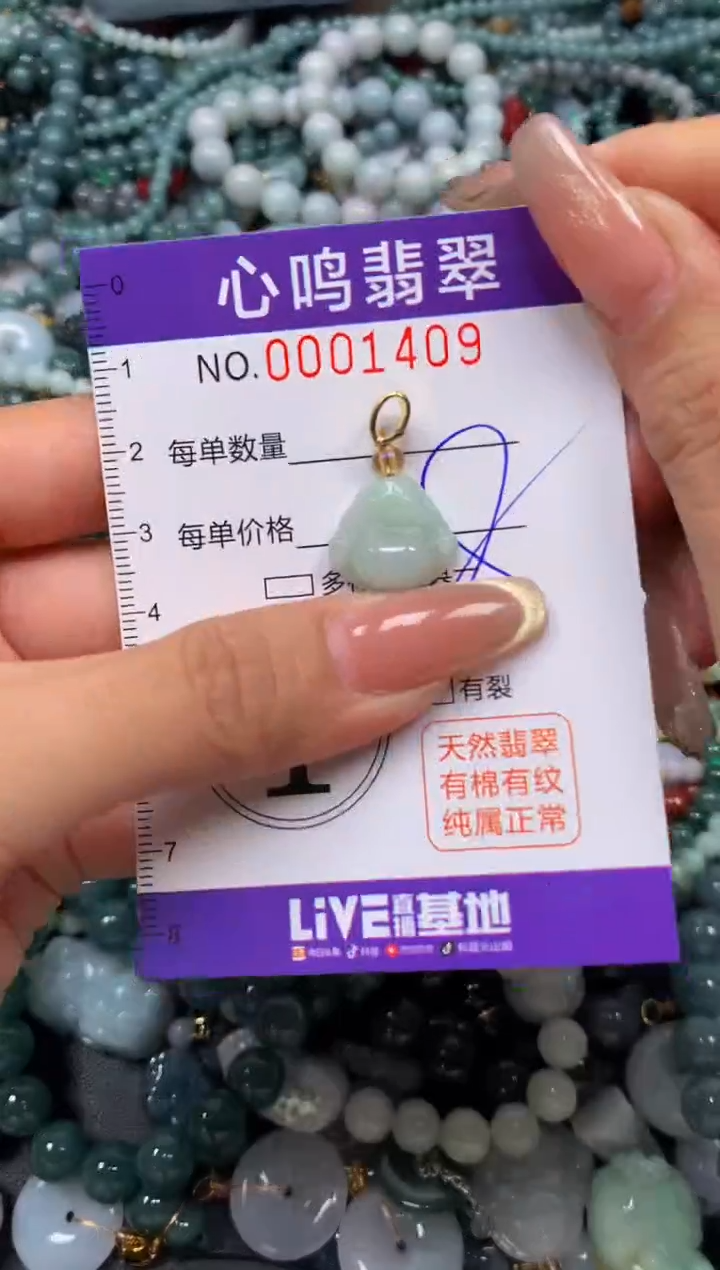 颈饰未镶嵌翡翠闪购001409