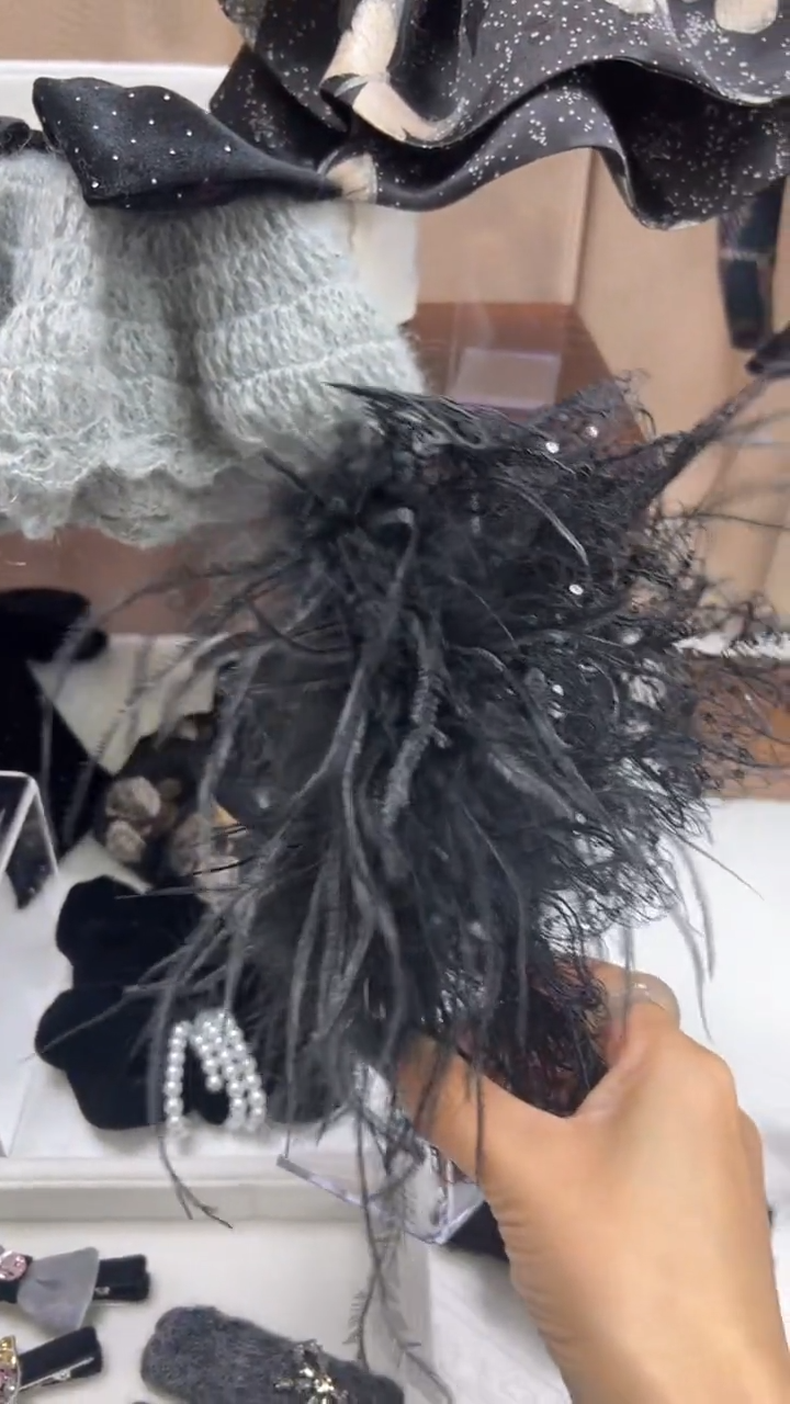 非金属布艺032简约气质发饰