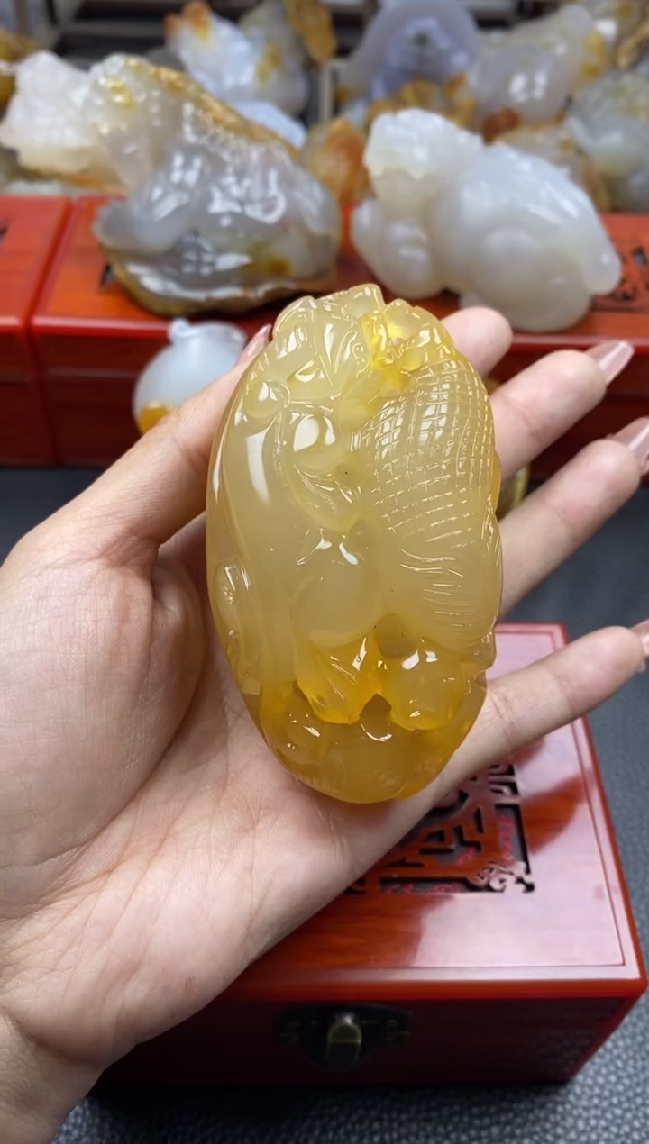 【闪购商品】玛瑙/玉髓手把未镶嵌00