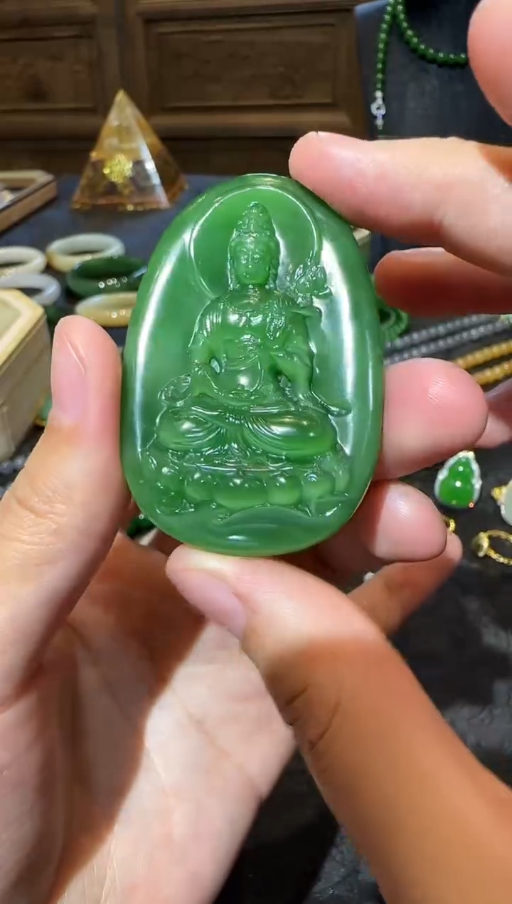 【闪购商品】和田玉吊坠未镶嵌1