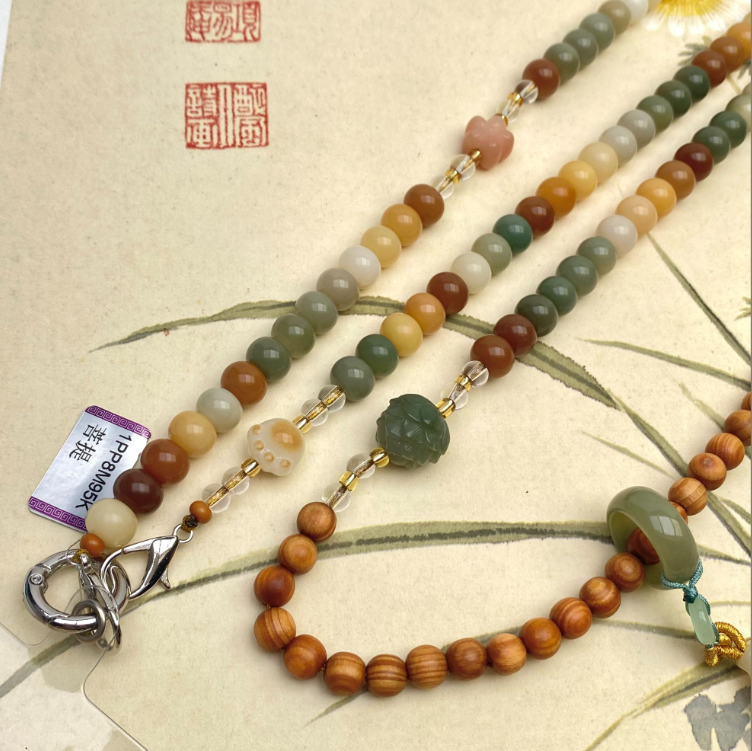 菩提三合一葫芦莲花手机挂