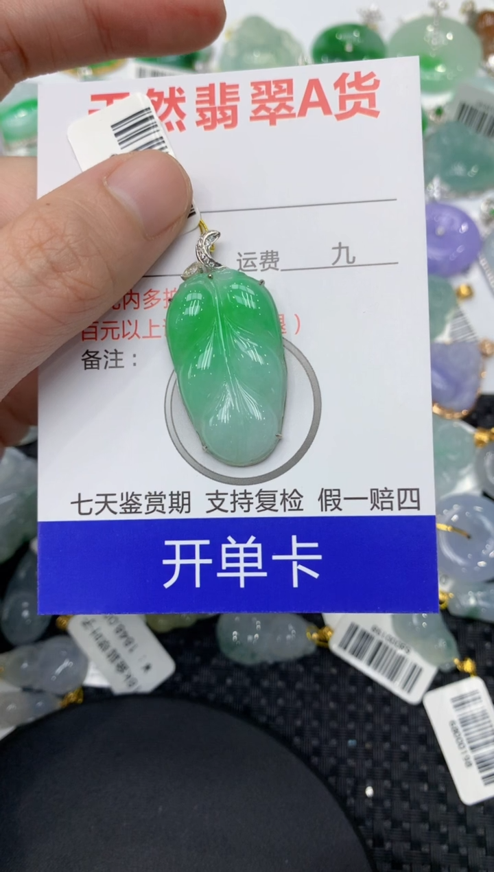 【闪购商品】翡翠颈饰18K金镶嵌111111111111