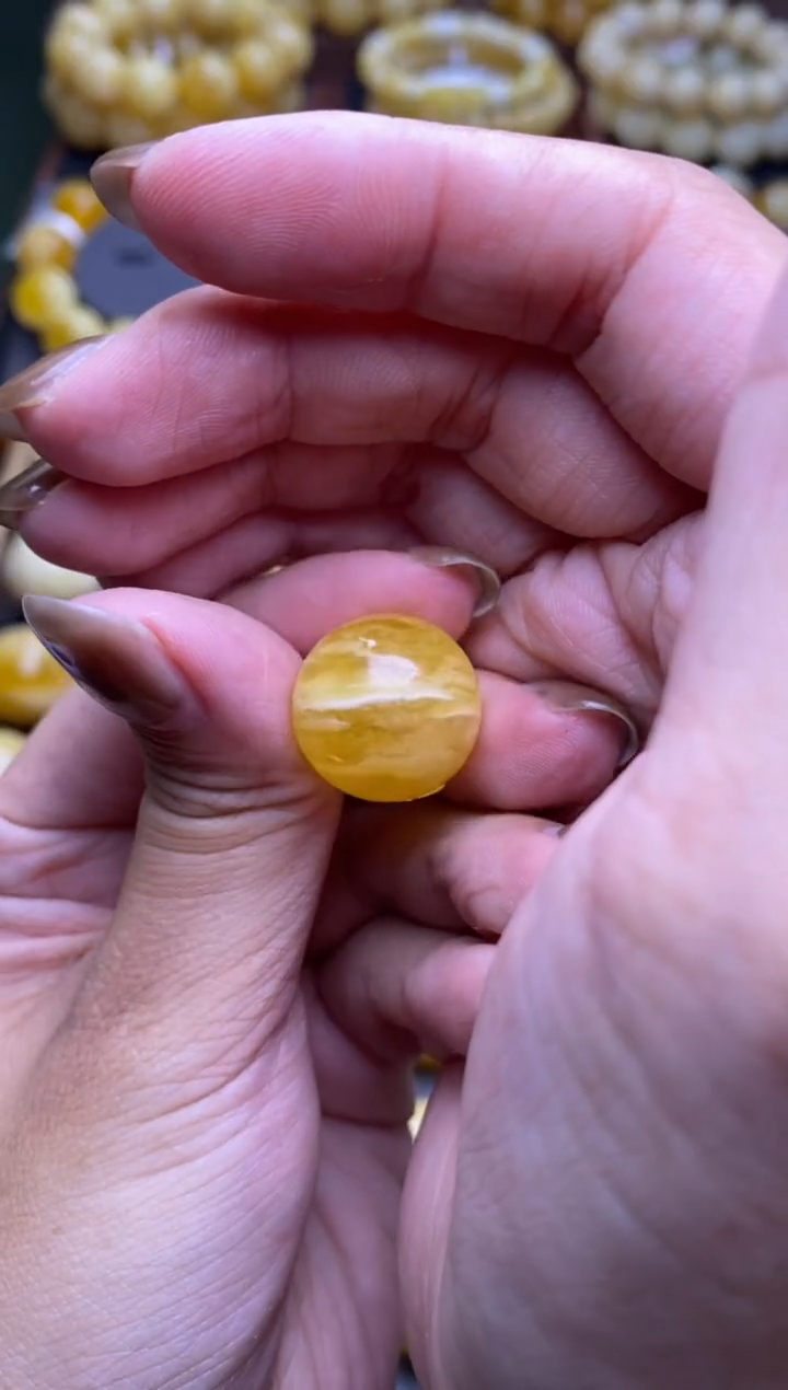 【闪购商品】琥珀裸石未镶嵌 大小姐珠宝严选27