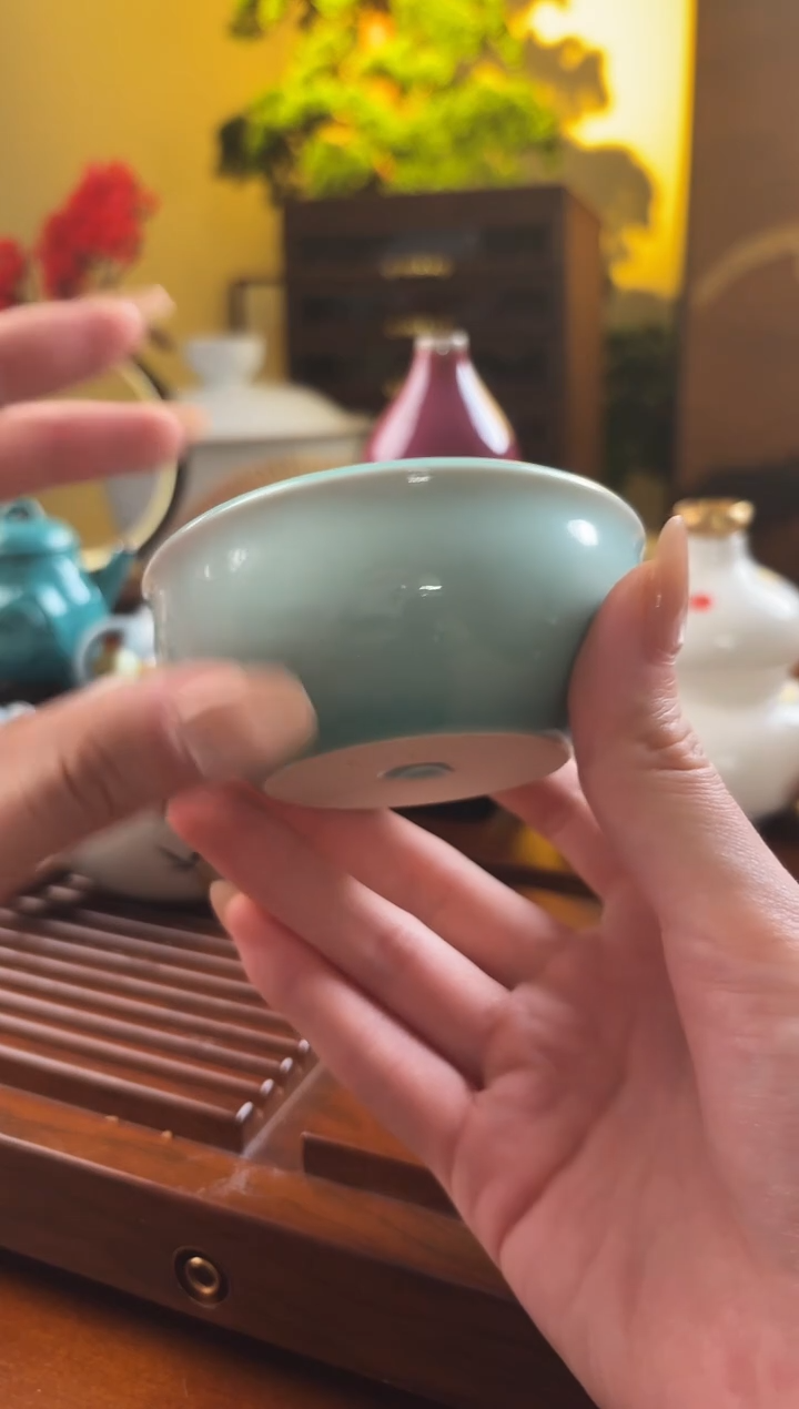 荷叶青蛙杯  FL579