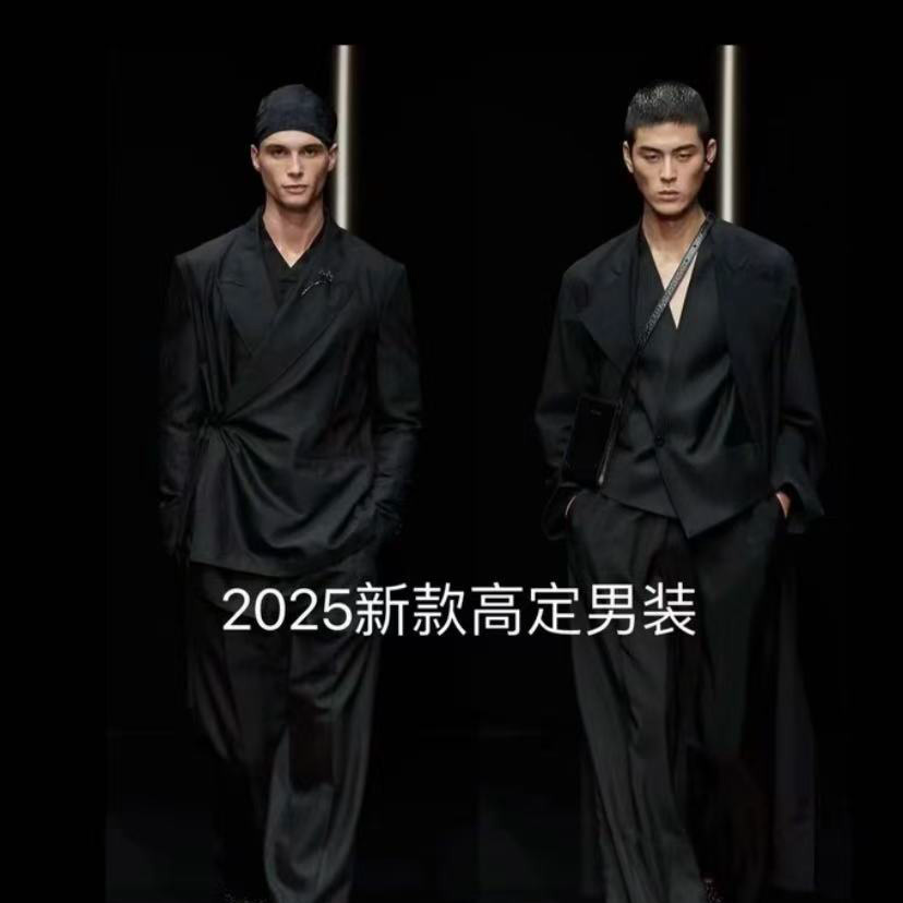 2025男士厚款棉服隐藏式拉链休闲修身棉服外套1105