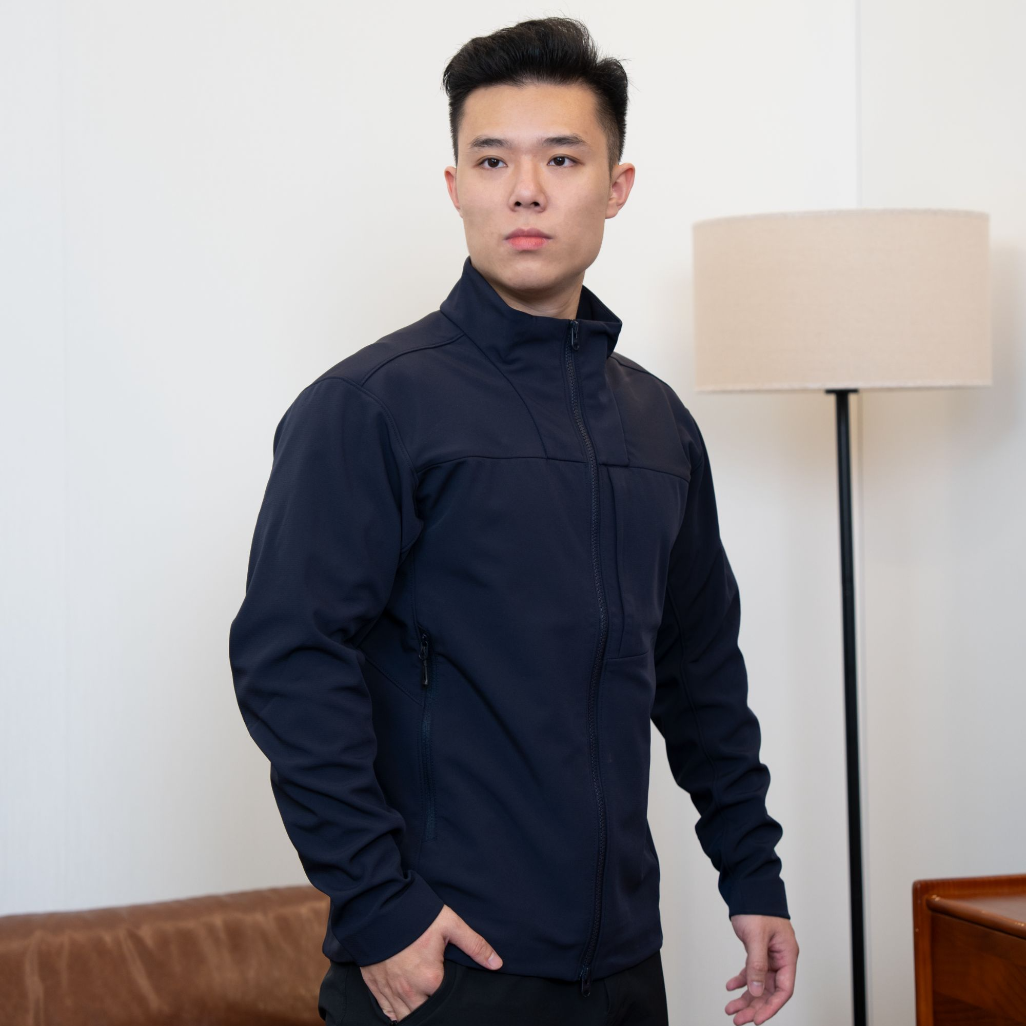 Terra thread ”M8IC“软壳户外机能透气防泼水秋冬冲锋衣拉绒夹克