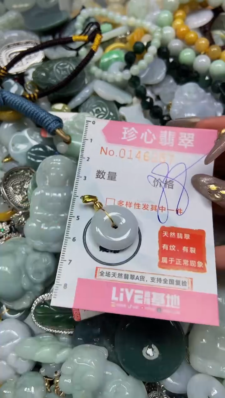 【闪购商品】翡翠颈饰未镶嵌闪购0146257