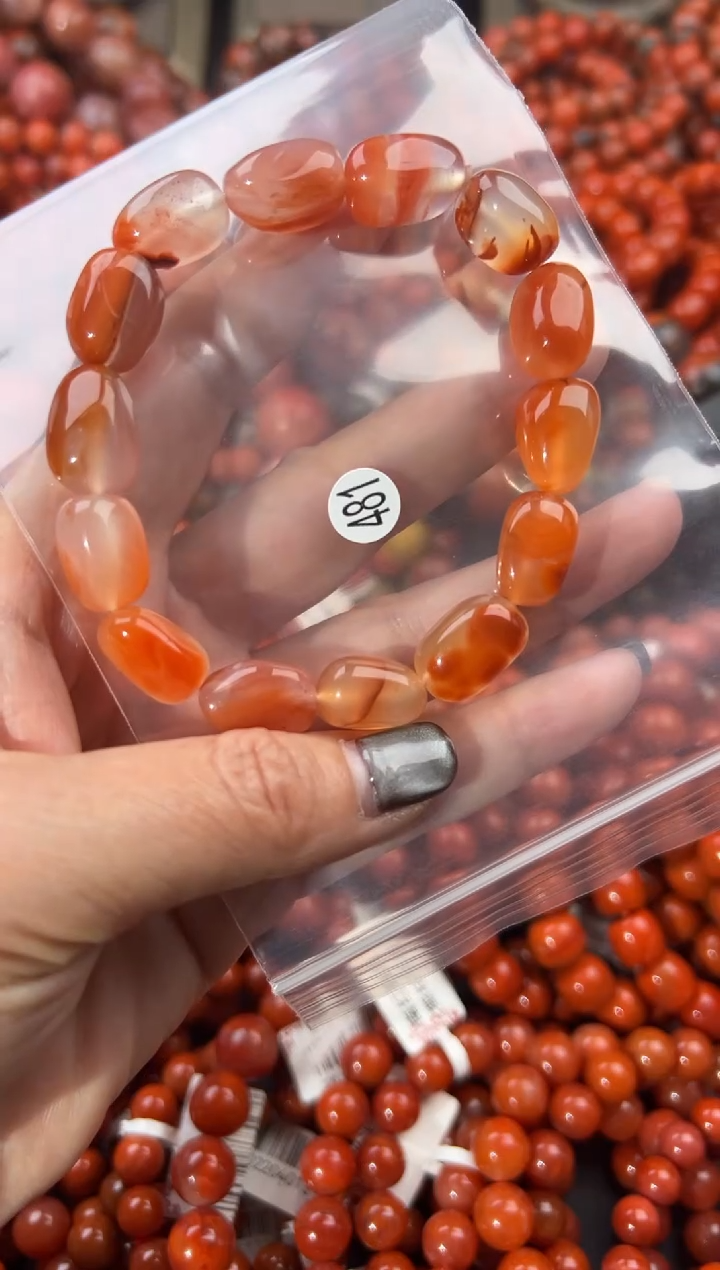 未镶嵌手串南红玛瑙11+