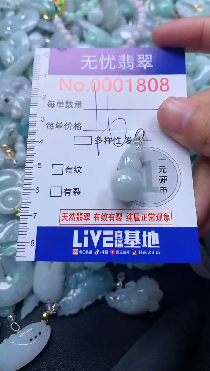 颈饰未镶嵌翡翠1808