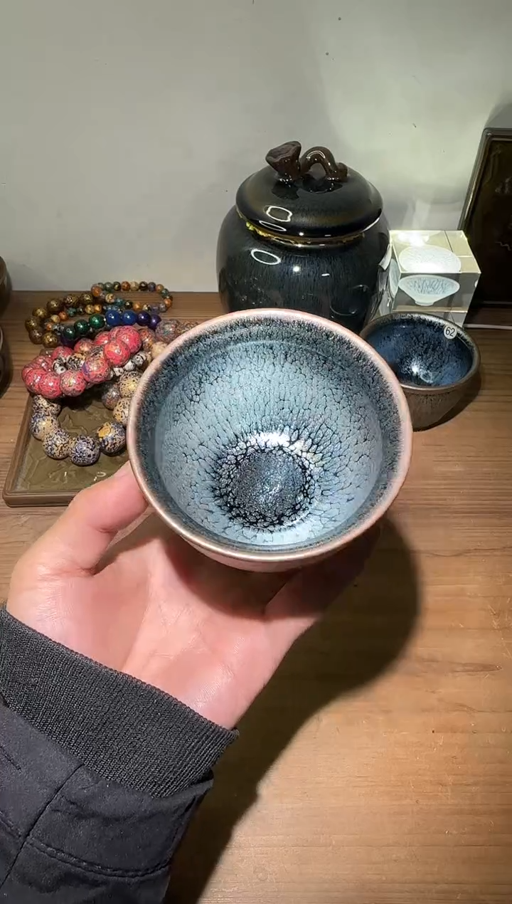 茶盏建阳建盏茶杯一只