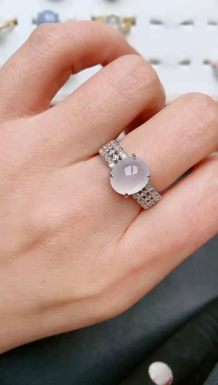 【闪购商品】翡翠戒指银S925镶嵌.....