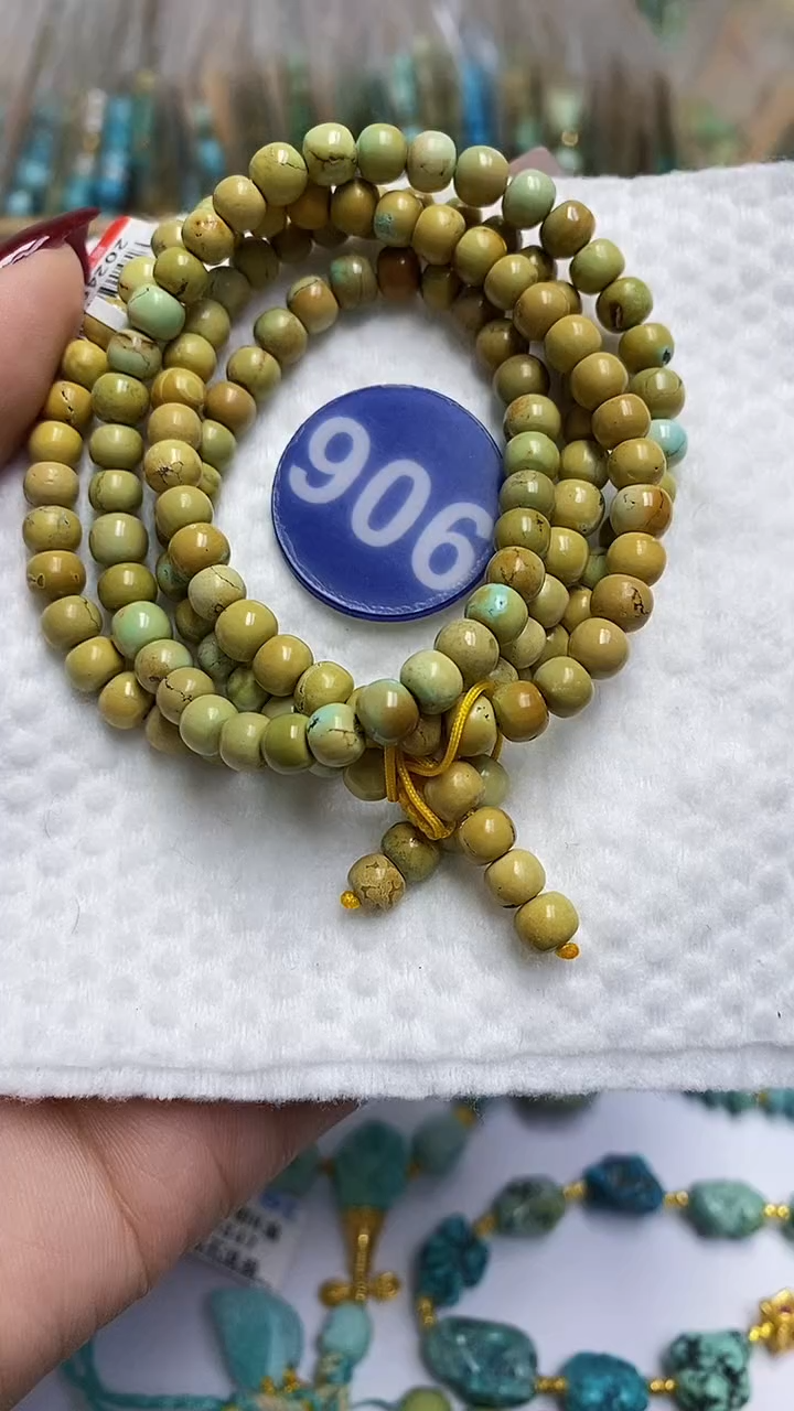 【闪购商品】绿松石多圈未镶嵌906