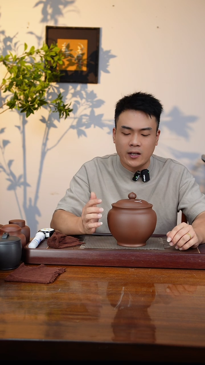 宜兴原矿紫砂茶叶罐