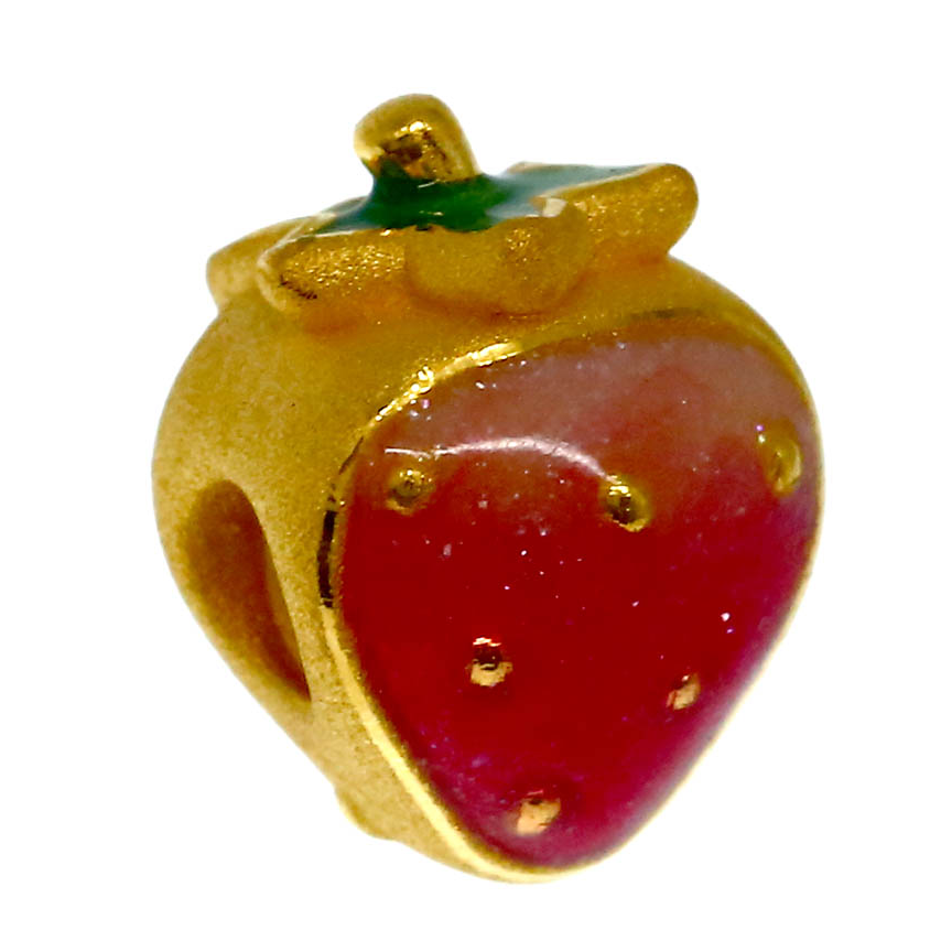 CBAI/菜百XT 足金饰品 草莓
