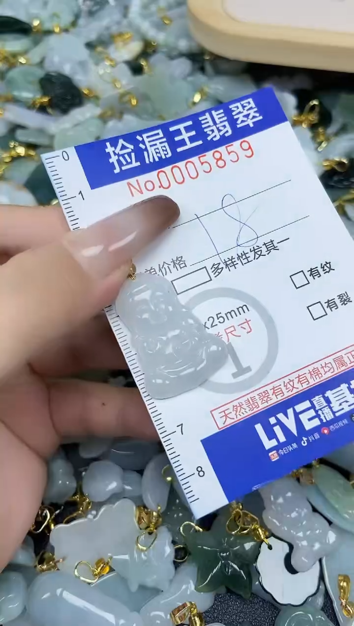 翡翠未镶嵌颈饰天然A货翡翠