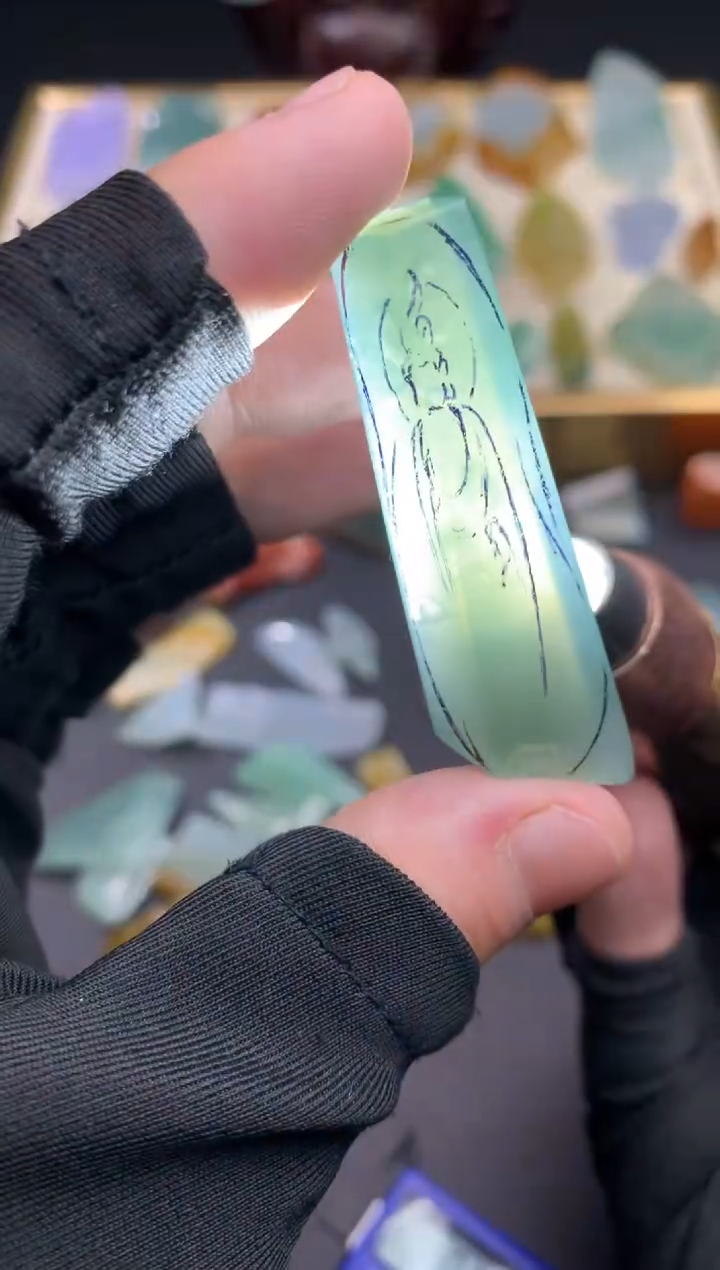 未镶嵌定制翡翠天然翡翠裸石