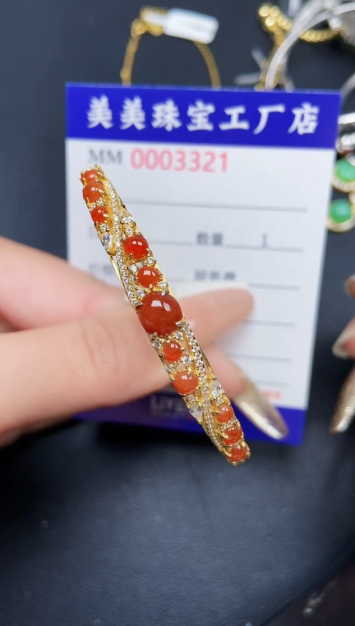 【闪购商品】翡翠颈饰银S925镶嵌3321