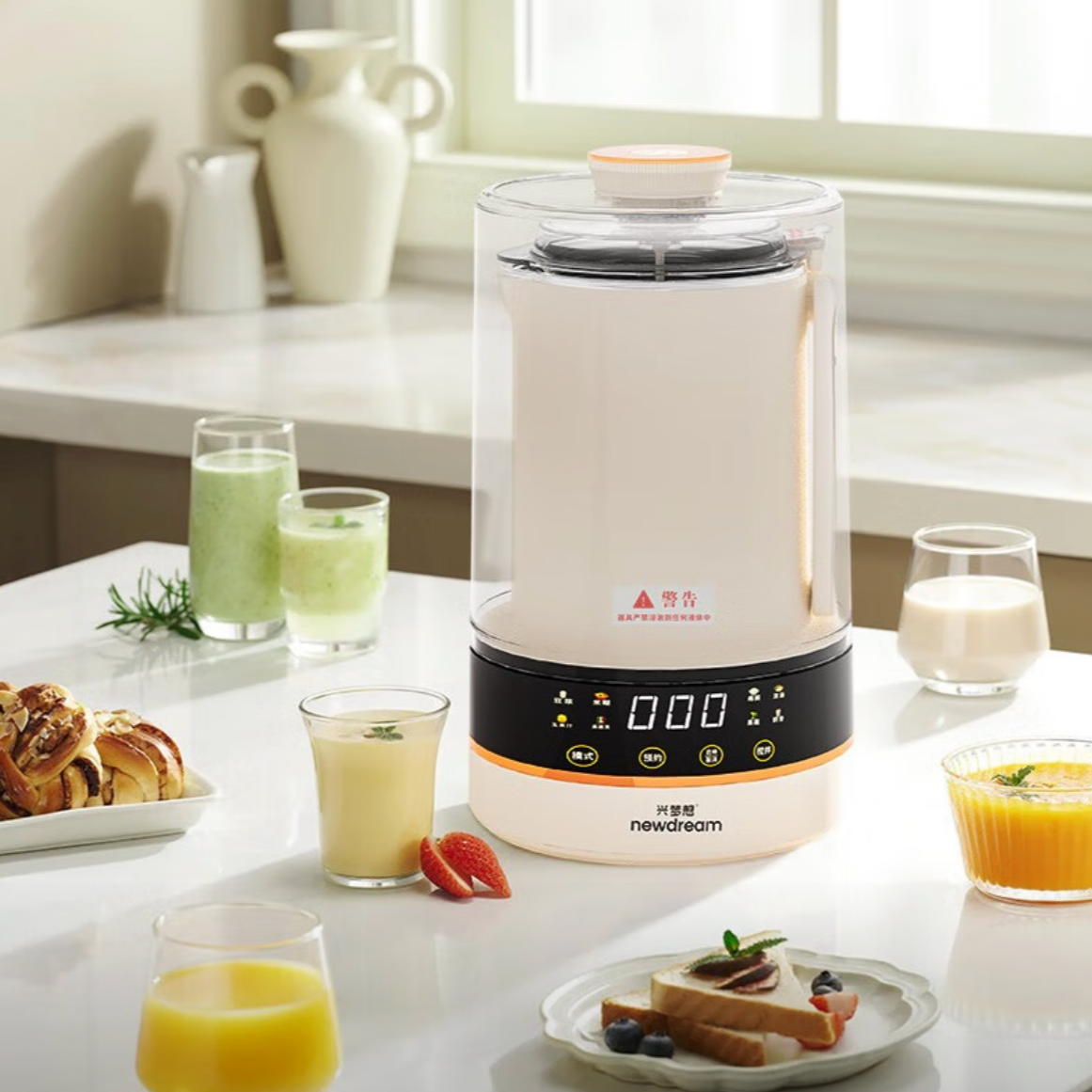 P1BJ-大容量轻音破壁豆浆机