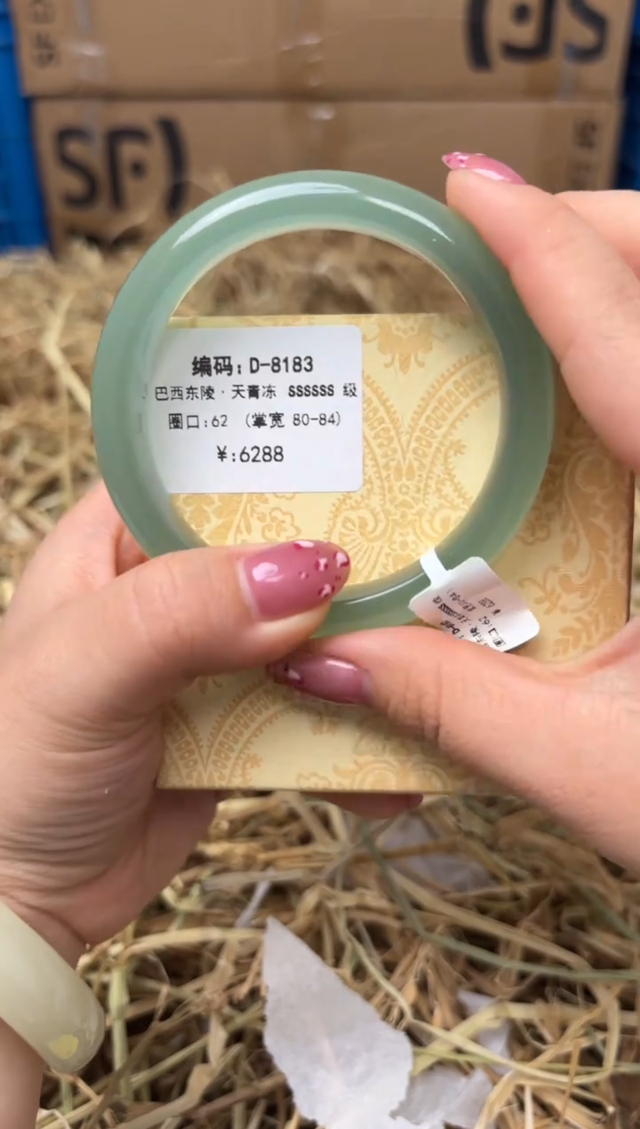 未镶嵌手镯石英质玉D-8183