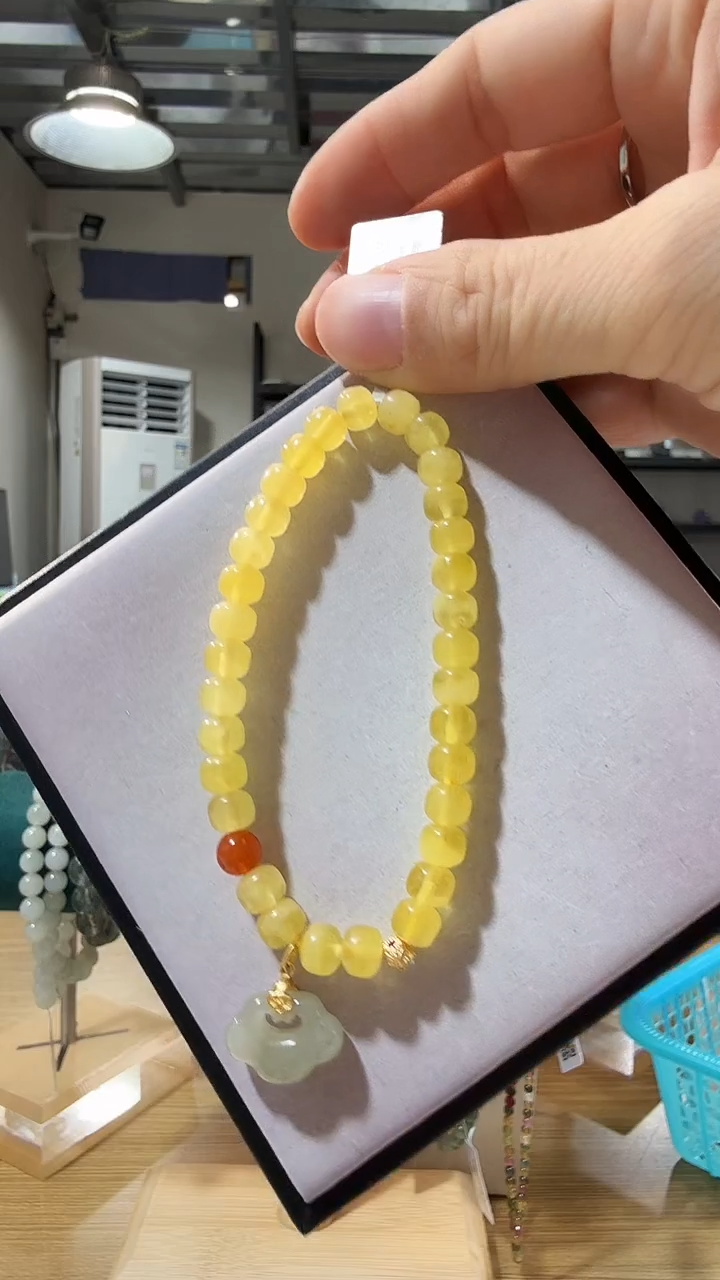 手链蜜蜡未镶嵌优0927 约6mm 多样性发一件