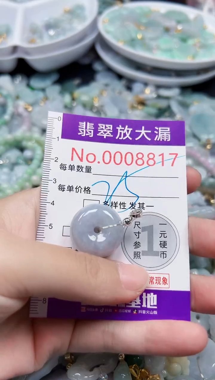 颈饰未镶嵌翡翠8817