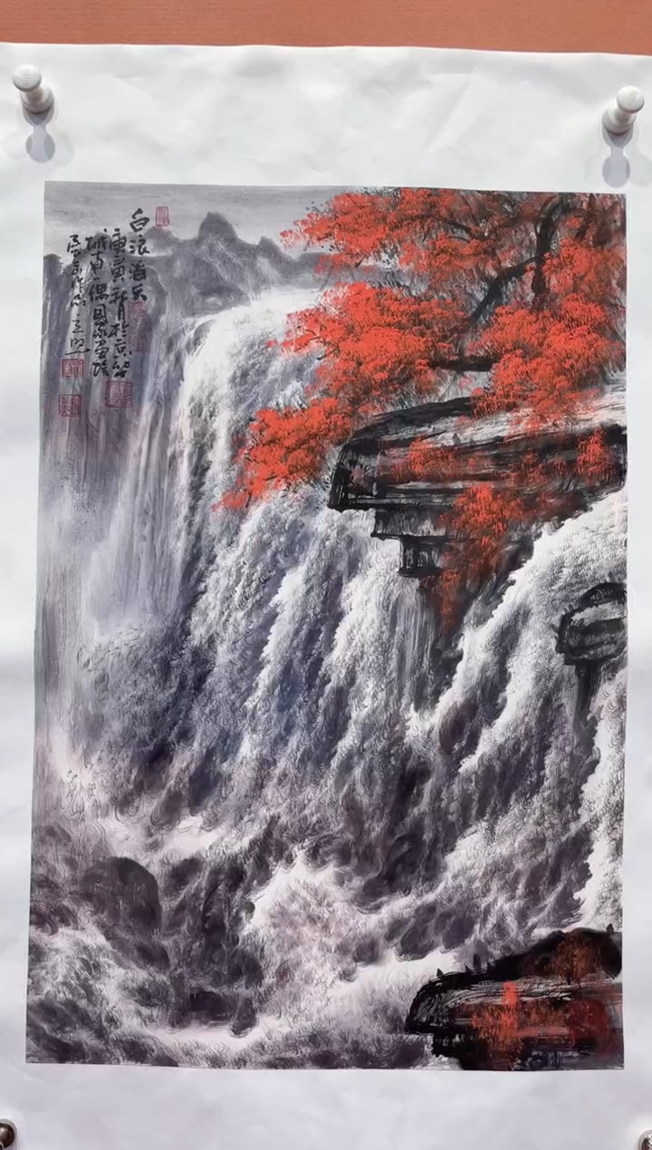 国画师立照老师国画作品