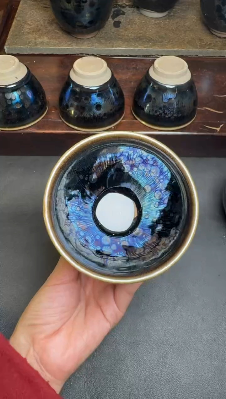 【闪购商品】茶盏建盏故事徐祖亮极曜79