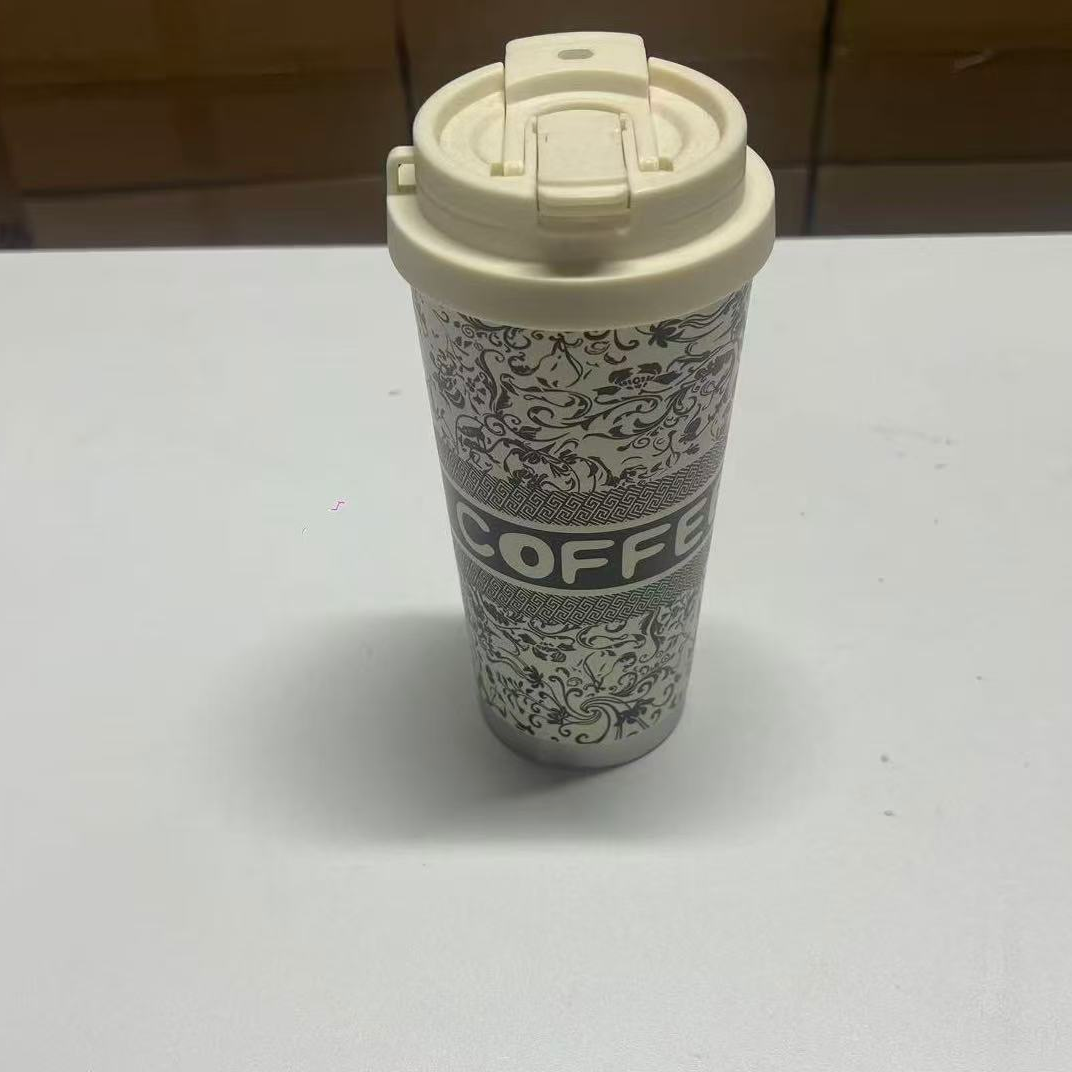 铃兰花不锈钢保温杯