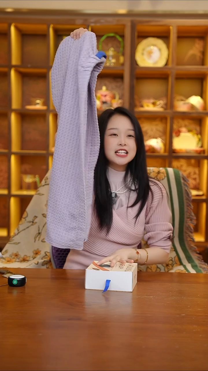 陶18-美国AQUIS四代干发帽30x74cm紫色【CF3401】