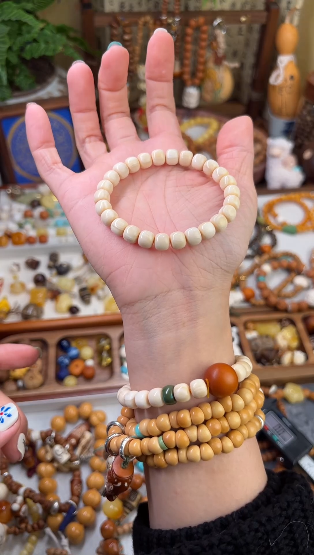 手串/手链/手镯猛犸象牙猛犸牙老型单圈手串