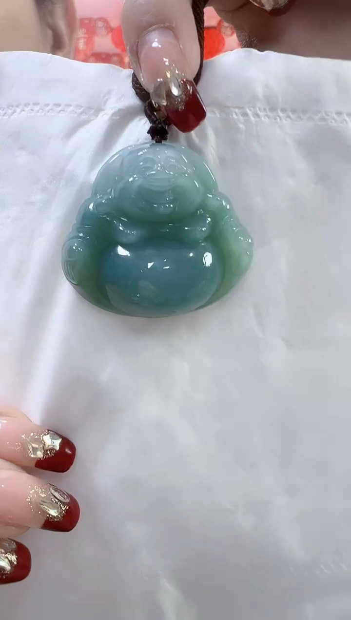【闪购商品】翡翠颈饰未镶嵌孤品佛公