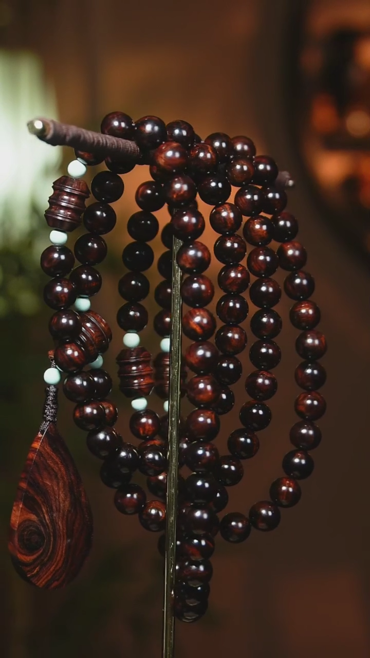 【闪购商品】黄花梨/降香黄檀手串/手链海南黄花梨天花板级别0.8cm