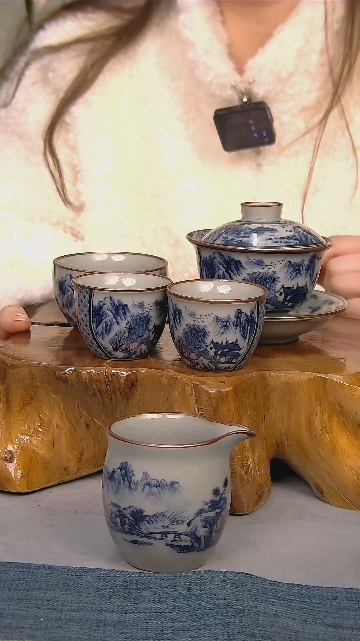 【闪购商品】简装家用款5件套 陶瓷家用茶具系列