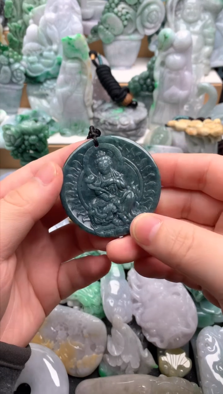 吊坠(不含链)未镶嵌翡翠1