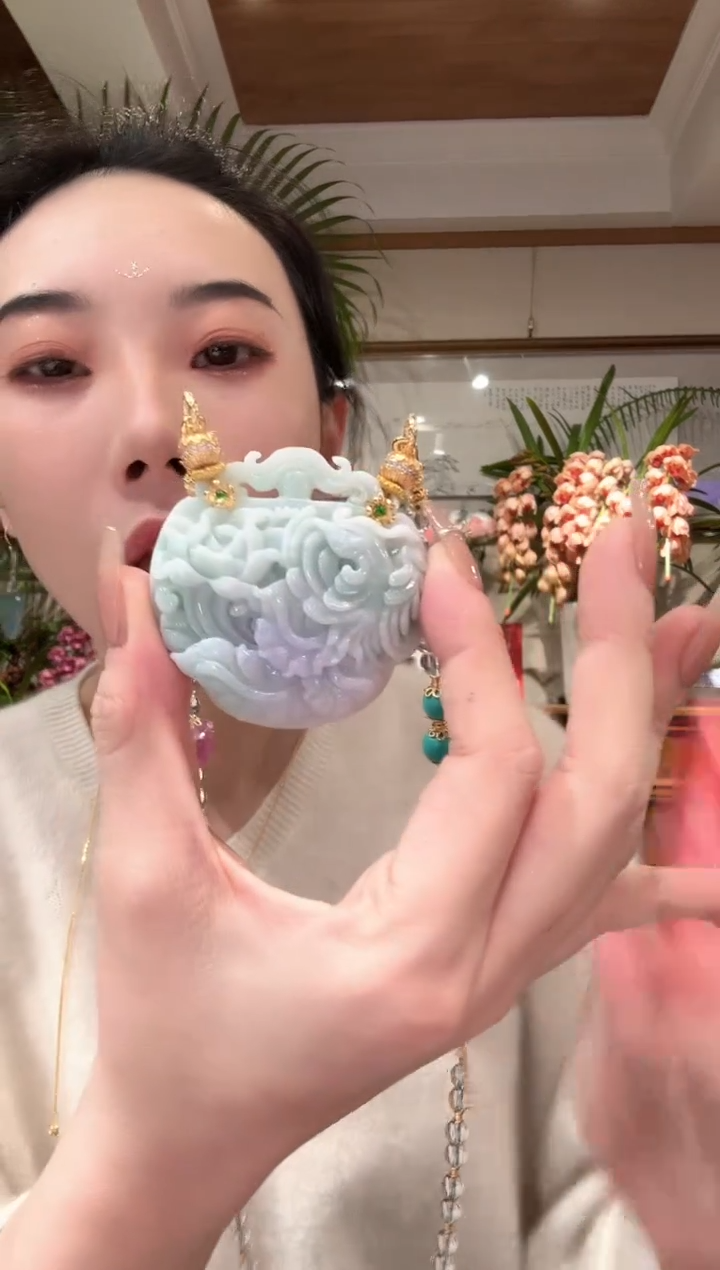 【闪购商品】翡翠颈饰未镶嵌国风