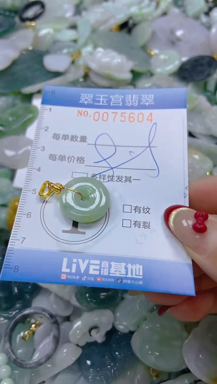 【闪购商品】翡翠颈饰未镶嵌闪购0075604