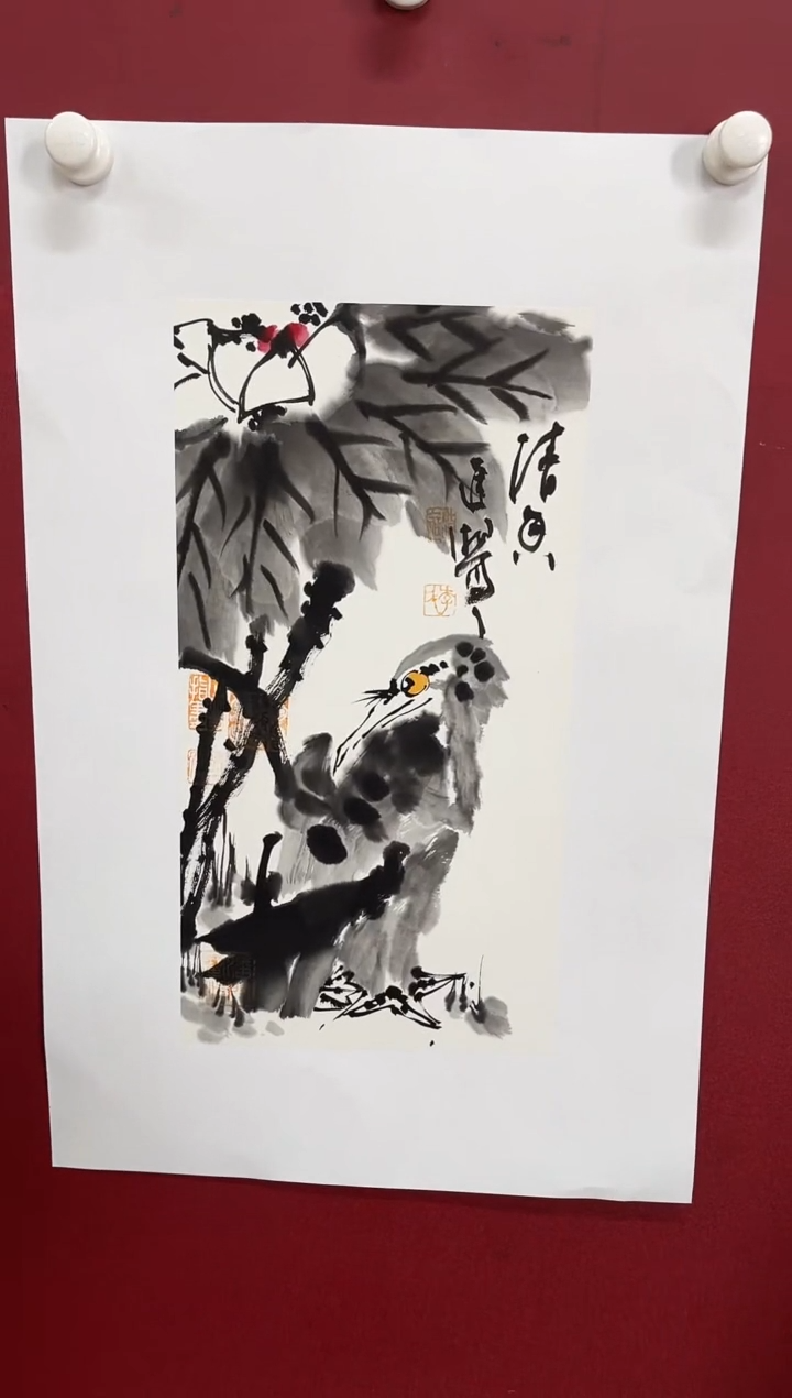 【闪购商品】绘画5李进潮 绘画作品 1平尺