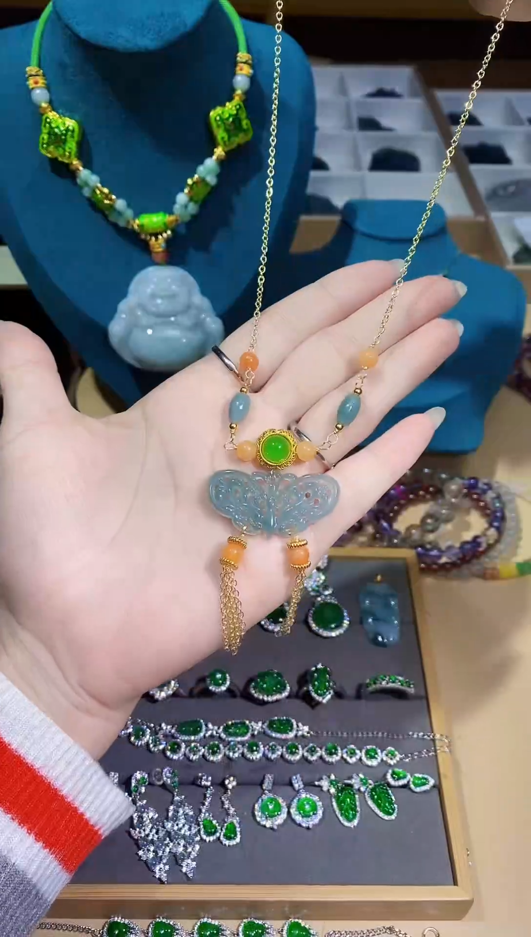 【闪购商品】翡翠项链未镶嵌多样19